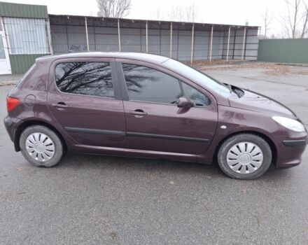 Фиолетовый Пежо 307, объемом двигателя 1.6 л и пробегом 230 тыс. км за 4000 $, фото 3 на Automoto.ua