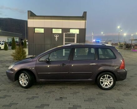 Фиолетовый Пежо 307, объемом двигателя 2 л и пробегом 309 тыс. км за 3000 $, фото 2 на Automoto.ua