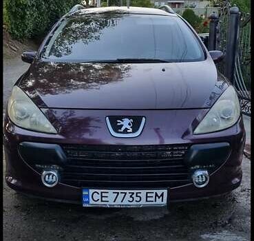 Пежо 307 2006 в Черновцах на Automoto.ua Фиолетовый Пежо 307, объемом двигателя 2 л и пробегом 255 тыс. км за 4700 $, фото 2 на Automoto.ua