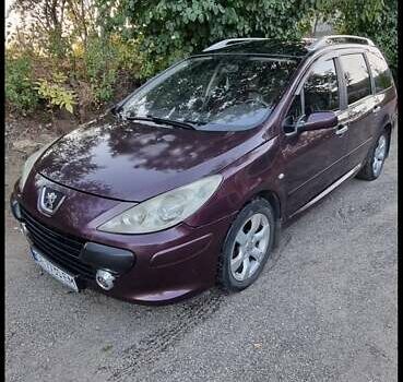 Пежо 307 2006 в Черновцах на Automoto.ua Фиолетовый Пежо 307, объемом двигателя 2 л и пробегом 255 тыс. км за 4700 $, фото 12 на Automoto.ua