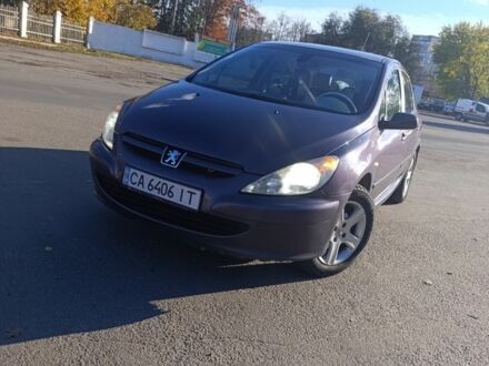 Фіолетовий Пежо 307, об'ємом двигуна 2 л та пробігом 250 тис. км за 3499 $, фото 1 на Automoto.ua