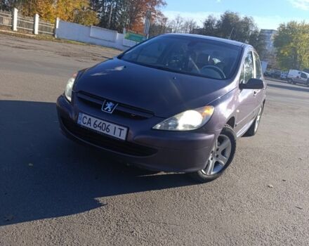 Фиолетовый Пежо 307, объемом двигателя 2 л и пробегом 250 тыс. км за 3499 $, фото 1 на Automoto.ua
