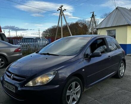 Фіолетовий Пежо 307, об'ємом двигуна 2 л та пробігом 273 тис. км за 2800 $, фото 1 на Automoto.ua