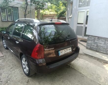 Фіолетовий Пежо 307, об'ємом двигуна 1.6 л та пробігом 284 тис. км за 2900 $, фото 1 на Automoto.ua