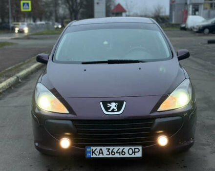 Фіолетовий Пежо 307, об'ємом двигуна 1.59 л та пробігом 183 тис. км за 4500 $, фото 1 на Automoto.ua