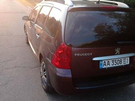 Пежо 307 2006 в Киеве на Automoto.ua Фиолетовый Пежо 307, объемом двигателя 2 л и пробегом 286 тыс. км за 4900 $, фото 1 на Automoto.ua