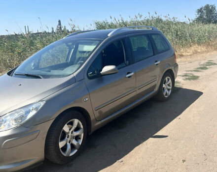 Коричневий Пежо 307, об'ємом двигуна 2 л та пробігом 82 тис. км за 6800 $, фото 1 на Automoto.ua