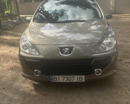 Коричневый Пежо 307, объемом двигателя 2 л и пробегом 123 тыс. км за 5500 $, фото 7 на Automoto.ua