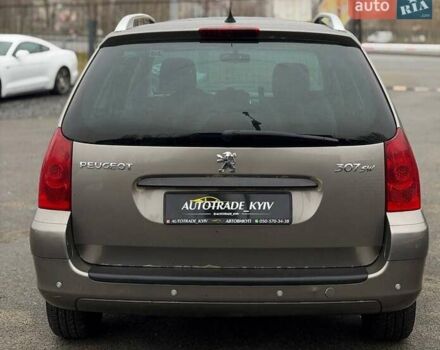 Коричневий Пежо 307, об'ємом двигуна 2 л та пробігом 202 тис. км за 3950 $, фото 4 на Automoto.ua