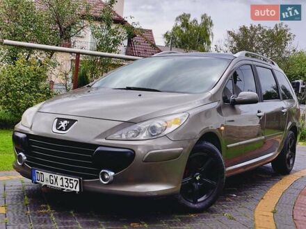 Коричневый Пежо 307, объемом двигателя 1.6 л и пробегом 238 тыс. км за 3850 $, фото 1 на Automoto.ua