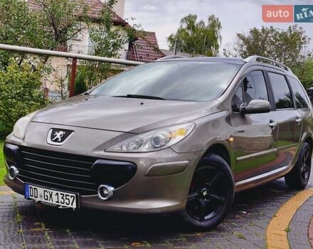 Коричневый Пежо 307, объемом двигателя 1.6 л и пробегом 238 тыс. км за 3850 $, фото 1 на Automoto.ua