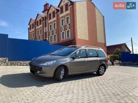 Коричневый Пежо 307, объемом двигателя 1.6 л и пробегом 195 тыс. км за 5500 $, фото 1 на Automoto.ua