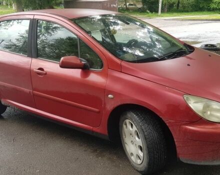 Червоний Пежо 307, об'ємом двигуна 1.6 л та пробігом 380 тис. км за 2300 $, фото 1 на Automoto.ua