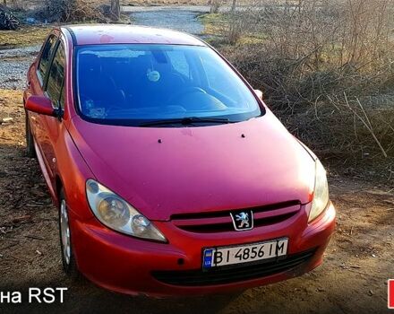 Червоний Пежо 307, об'ємом двигуна 1.6 л та пробігом 312 тис. км за 2400 $, фото 1 на Automoto.ua
