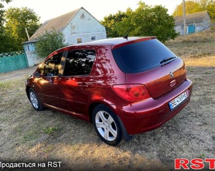 Червоний Пежо 307, об'ємом двигуна 2 л та пробігом 250 тис. км за 3500 $, фото 6 на Automoto.ua
