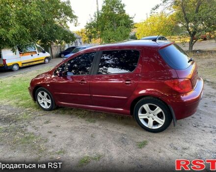 Червоний Пежо 307, об'ємом двигуна 2 л та пробігом 250 тис. км за 3500 $, фото 3 на Automoto.ua
