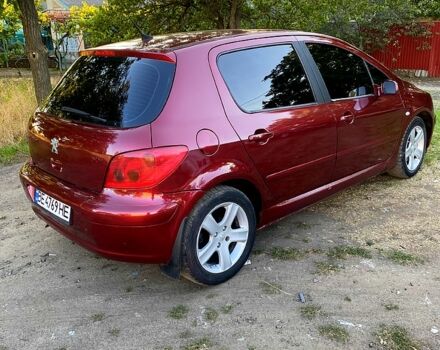 Червоний Пежо 307, об'ємом двигуна 2 л та пробігом 250 тис. км за 3500 $, фото 2 на Automoto.ua