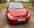 Красный Пежо 307, объемом двигателя 1.59 л и пробегом 345 тыс. км за 2600 $, фото 1 на Automoto.ua