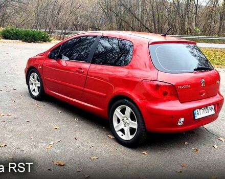 Червоний Пежо 307, об'ємом двигуна 2 л та пробігом 199 тис. км за 3900 $, фото 3 на Automoto.ua