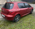 Красный Пежо 307, объемом двигателя 1.59 л и пробегом 155 тыс. км за 3900 $, фото 6 на Automoto.ua