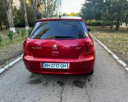 Червоний Пежо 307, об'ємом двигуна 1.6 л та пробігом 210 тис. км за 4200 $, фото 1 на Automoto.ua
