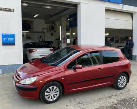 Червоний Пежо 307, об'ємом двигуна 1.59 л та пробігом 140 тис. км за 3700 $, фото 1 на Automoto.ua