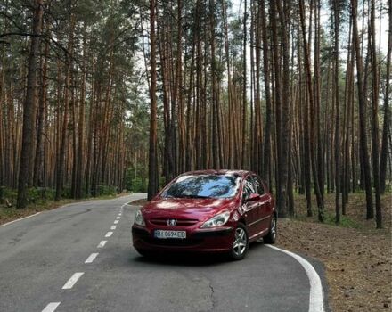 Червоний Пежо 307, об'ємом двигуна 1.4 л та пробігом 199 тис. км за 2900 $, фото 3 на Automoto.ua