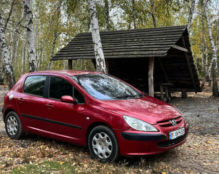 Красный Пежо 307, объемом двигателя 1.4 л и пробегом 199 тыс. км за 2900 $, фото 3 на Automoto.ua