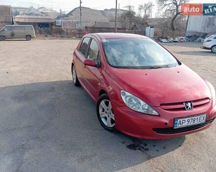 Червоний Пежо 307, об'ємом двигуна 2 л та пробігом 230 тис. км за 3200 $, фото 5 на Automoto.ua