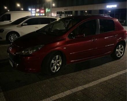 Червоний Пежо 307, об'ємом двигуна 2 л та пробігом 220 тис. км за 1350 $, фото 4 на Automoto.ua
