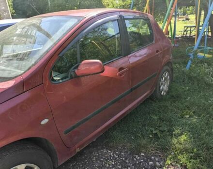 Червоний Пежо 307, об'ємом двигуна 1.4 л та пробігом 277 тис. км за 3000 $, фото 13 на Automoto.ua