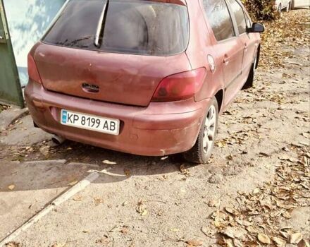 Червоний Пежо 307, об'ємом двигуна 2.02 л та пробігом 270 тис. км за 3450 $, фото 14 на Automoto.ua