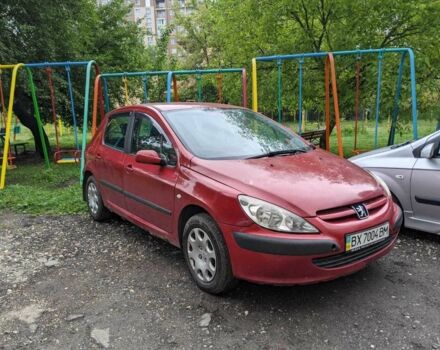 Червоний Пежо 307, об'ємом двигуна 1.4 л та пробігом 277 тис. км за 3000 $, фото 1 на Automoto.ua