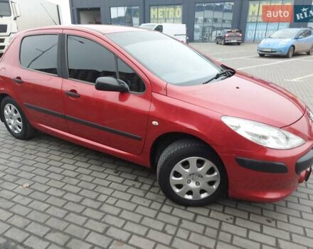 Червоний Пежо 307, об'ємом двигуна 1.4 л та пробігом 184 тис. км за 3350 $, фото 2 на Automoto.ua