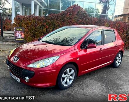 Красный Пежо 307, объемом двигателя 2 л и пробегом 215 тыс. км за 4299 $, фото 5 на Automoto.ua