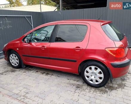 Пежо 307 2006 в Тернополе на Automoto.ua Красный Пежо 307, объемом двигателя 1.59 л и пробегом 162 тыс. км за 3500 $, фото 9 на Automoto.ua