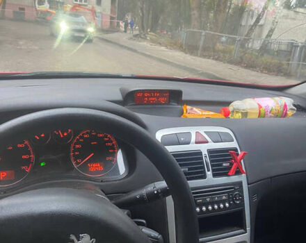 Червоний Пежо 307, об'ємом двигуна 1.59 л та пробігом 136 тис. км за 3500 $, фото 13 на Automoto.ua