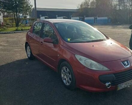 Червоний Пежо 307, об'ємом двигуна 1.59 л та пробігом 105 тис. км за 5000 $, фото 2 на Automoto.ua