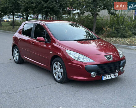 Красный Пежо 307, объемом двигателя 1.6 л и пробегом 200 тыс. км за 4200 $, фото 17 на Automoto.ua