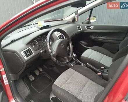 Пежо 307 2006 в Тернополе на Automoto.ua Красный Пежо 307, объемом двигателя 1.59 л и пробегом 162 тыс. км за 3500 $, фото 10 на Automoto.ua