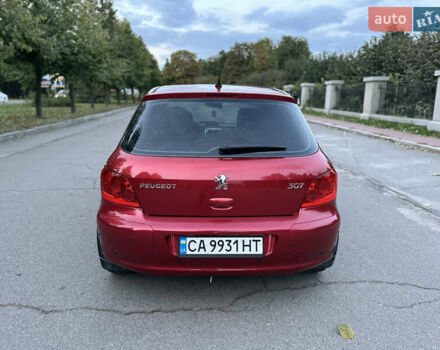 Красный Пежо 307, объемом двигателя 1.6 л и пробегом 200 тыс. км за 4200 $, фото 6 на Automoto.ua