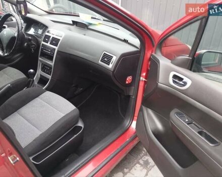 Пежо 307 2006 в Тернополе на Automoto.ua Красный Пежо 307, объемом двигателя 1.59 л и пробегом 162 тыс. км за 3500 $, фото 11 на Automoto.ua