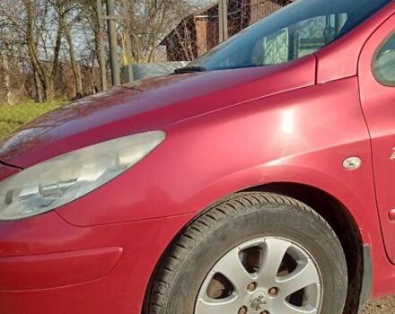 Червоний Пежо 307, об'ємом двигуна 1.59 л та пробігом 105 тис. км за 5000 $, фото 10 на Automoto.ua