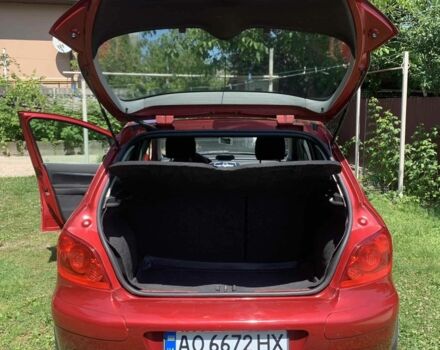 Красный Пежо 307, объемом двигателя 2 л и пробегом 206 тыс. км за 4400 $, фото 3 на Automoto.ua