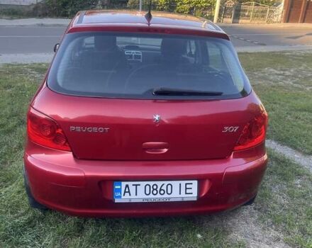 Червоний Пежо 307, об'ємом двигуна 2 л та пробігом 225 тис. км за 4000 $, фото 3 на Automoto.ua
