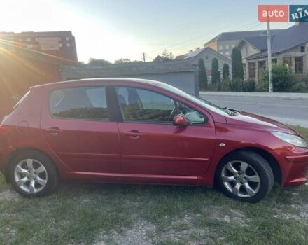 Червоний Пежо 307, об'ємом двигуна 2 л та пробігом 225 тис. км за 4000 $, фото 2 на Automoto.ua
