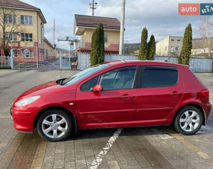 Червоний Пежо 307, об'ємом двигуна 1.59 л та пробігом 187 тис. км за 4990 $, фото 2 на Automoto.ua