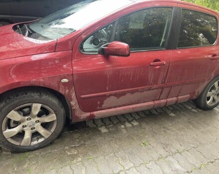Пежо 307 2007 в Ромнах на Automoto.ua Красный Пежо 307, объемом двигателя 2 л и пробегом 211 тыс. км за 3200 $, фото 3 на Automoto.ua