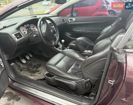 Красный Пежо 307, объемом двигателя 2 л и пробегом 255 тыс. км за 4199 $, фото 9 на Automoto.ua
