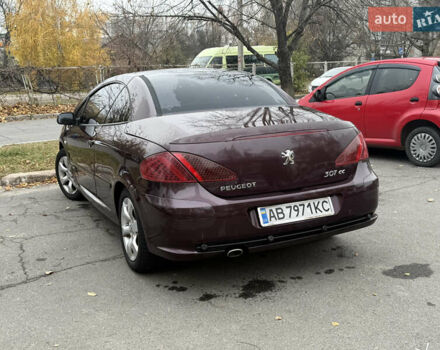 Красный Пежо 307, объемом двигателя 2 л и пробегом 255 тыс. км за 4199 $, фото 3 на Automoto.ua